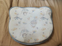 愛(ài)寶適嬰兒定型枕含硅膠新生兒枕頭透氣定型枕芯+純棉枕套寶寶枕藍色ZYT 曬單實(shí)拍圖