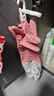 云蕾洗碗手套超長(cháng)48cm1雙裝加厚加絨洗衣服廚房家務(wù)清潔冬季耐酸堿 曬單實(shí)拍圖