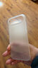 Snowkids適用iPhone Air手機殼 超薄半磨砂半透防滑防摔防指紋17 全包軟殼時(shí)尚簡(jiǎn)約不易氧化保護殼套 透白 曬單實(shí)拍圖