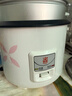 三角牌（Triangle）電飯煲4-5人家用蒸煮一體老式電飯鍋2-3人小型煮飯鍋5升大容量8-10人煲湯鍋正品官方旗艦店 6L 加厚不粘款【適用6-10人】 曬單實(shí)拍圖