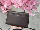 七匹狼錢(qián)包男士手包真皮手拿包商務(wù)男包大容量多卡位卡包手抓包休閑皮包 啡色大號 曬單實(shí)拍圖