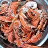 海蘊極鮮【活鮮】鮮活食用寄居蟹 新鮮蝦怪帶殼海捕保鮮不?；顭?中號1000g 12-18只左右 曬單實(shí)拍圖