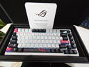 ROG夜魔X 機械游戲鍵盤(pán) 無(wú)線(xiàn)三模電競鍵盤(pán) FR4定位板 75配列 熱插拔客制化鍵盤(pán) RGB NX雪武白軸V2  曬單實(shí)拍圖