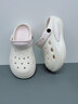 QYCKABY醫用手術(shù)室拖鞋女款夏季外穿2026新款厚底eva防滑防臭護士洞洞鞋 白粉 38-39 正碼【內長(cháng)245mm】 曬單實(shí)拍圖