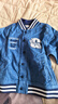 戴維貝拉兒童牛仔外套春裝男童運動(dòng)休閑棒球服上衣夾克 曬單實(shí)拍圖