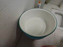 本迪大號加深洗臉盆38cm單個(gè)裝學(xué)生宿舍洗衣加厚塑料盆泡腳盆顏色隨機 曬單實(shí)拍圖