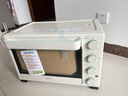 美的（Midea）35L家用多功能空氣炸鍋電烤箱一體機 熱風(fēng)空氣炸/獨立控溫/均勻烘烤/熱風(fēng)循環(huán) PT3515 曬單實(shí)拍圖