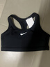 耐克（NIKE）春季女子圓領(lǐng)套短款中強度支撐速干襯墊運動(dòng)內衣運動(dòng)文胸 DX6822-010 L 曬單實(shí)拍圖