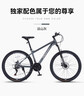 飛鴿鋁合金山地自行車(chē)成年人男女士單車(chē) 21速 遠山灰 26英寸 曬單實(shí)拍圖