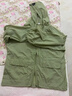 春秋大碼女裝拉鏈連帽短外套薄款媽媽裝上衣百搭寬松純色大口袋新 淺綠色 XL 建議105-120斤 曬單實(shí)拍圖