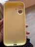 宜品達適用于蘋(píng)果17手機殼液態(tài)硅膠簡(jiǎn)約iphone17手機殼精孔固態(tài)鏡頭全包 奶黃色【精孔帶logo+包裝盒】 曬單實(shí)拍圖