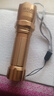 led手電筒強光usb充電超亮遠射小迷你便攜多功能家用燈 充電式（升級3600）大容量土豪金 曬單實(shí)拍圖
