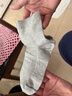一只魚(yú)襪子男士10A級抗菌防臭春夏季運動(dòng)襪中筒長(cháng)襪休閑棉襪透氣 曬單實(shí)拍圖