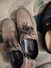 沙馳（SATCHI）男鞋春季新款休閑運動(dòng)皮鞋網(wǎng)面厚底百搭防滑耐磨戶(hù)外登山鞋 黑色 39 比運動(dòng)鞋偏大一碼 曬單實(shí)拍圖