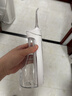 博皓（prooral）電動(dòng)洗牙器沖牙器家用沖洗器牙齒清潔器水牙線(xiàn)口腔清洗器牙垢去除工具牙周炎噴嘴正畸呵護生日禮物 晶瑩透 |6支噴嘴+便攜袋 曬單實(shí)拍圖