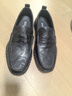 百麗一腳蹬休閑豆豆鞋男鞋春夏通勤牛皮革樂(lè )福商務(wù)皮鞋8XB01  41 曬單實(shí)拍圖