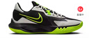 耐克NIKE男運動(dòng)鞋NIKE PRECISION VI籃球鞋DD9535-009 黑綠 43 曬單實(shí)拍圖