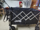 JEEP吉普露營(yíng)車(chē)戶(hù)外可折疊手推野餐營(yíng)地超大拖車(chē)拉桿擺攤小推車(chē) 黑色 500L 有剎車(chē) 曬單實(shí)拍圖
