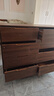 壹品帆誠中古風(fēng)實(shí)木斗柜客廳五斗柜多巴胺抽屜柜床尾柜臥室床尾置物柜 【全實(shí)木材質(zhì)】中古風(fēng)胡桃色-八斗柜120CM 曬單實(shí)拍圖