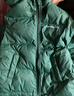 雅鹿童裝兒童羽絨服男女中長(cháng)款中大童加厚防風(fēng)保暖新款冬裝外套 綠色 140 cm 曬單實(shí)拍圖