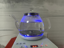 益茶福全自動(dòng)上水電熱水壺茶臺燒水壺飲水燒水一體機玻璃底部上水單壺茶幾煮茶壺保溫泡茶壺開(kāi)水壺煲水壺 1L 藍光玻璃壺ZC-S516套裝 曬單實(shí)拍圖