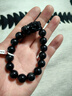 吉照堂天然黑曜石手串馬年本命年轉運護身符招財貔貅手鏈男女士新年禮物 【12mm】8A級彩虹眼黑曜石招財貔貅手串 曬單實(shí)拍圖