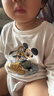 H&M【迪士尼系列】童裝男嬰女?huà)爰揖臃?件式米奇印花睡衣1085414 白色/米奇老鼠 80 80cm 48(9-12M) 曬單實(shí)拍圖