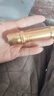 led手電筒強光usb充電超亮遠射小迷你便攜多功能家用燈 充電式（升級3600）大容量土豪金 曬單實(shí)拍圖