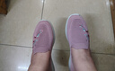 回力媽媽鞋健步鞋5060歲春秋中老年女鞋防滑軟底老人一腳蹬1507粉色39 曬單實(shí)拍圖