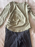 VICTORIATOURIST瑜伽服套裝女春夏健身服跑步運動(dòng)套裝速干普拉提訓練騎行服綠M 曬單實(shí)拍圖