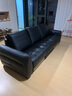 京東京造家具大黑牛真皮電動(dòng)沙發(fā)躺椅 頭層牛皮客廳懶人椅沙發(fā)床2.7米黑色 曬單實(shí)拍圖