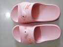 樸西小鴨子涼拖鞋春夏新款浴室防滑EVA居家拖鞋情侶 小粉鴨  37-38 曬單實(shí)拍圖