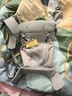 usbeesbaby清涼一夏嬰兒背帶M坐姿護髖四季通用透氣網(wǎng)面外出抱娃神器 銀漸灰冰絲棉JDQ 曬單實(shí)拍圖