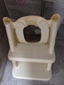 曼龍兒童階梯坐便器男女童多功能樓梯式可折疊踩腳凳寶寶洗漱凳坐便凳 曬單實(shí)拍圖