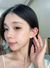 芯奢S999足銀星月耳釘女士小眾設計擰扣兒童養耳洞免摘耳骨釘耳飾純銀 S999足銀星月耳釘一對 曬單實(shí)拍圖
