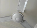 艾美特（AIRMATE）吊扇電風(fēng)扇家用客廳1.4米56吋樓頂扇大風(fēng)力吸頂電風(fēng)扇工業(yè)工廠(chǎng)宿舍銅芯電機風(fēng)扇 帶調速器 FZ5613 曬單實(shí)拍圖