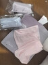 都市麗人首次免洗A類(lèi)棉女士?jì)妊澟?00%純棉10A抑菌中腰無(wú)痕女生三角褲4條M 曬單實(shí)拍圖