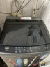 海爾（Haier）直驅變頻10公斤波輪洗衣機全自動(dòng)中途添衣桶自潔一級能效智能稱(chēng)重 超凈洗線(xiàn)屑過(guò)濾器以舊換新 10KG 直驅變頻+七維減震+漩瀑洗+抗菌除螨 波輪 曬單實(shí)拍圖