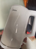美的（Midea）電水壺熱水壺 大容量家用燒水壺泡茶0涂層 雙層防燙自動(dòng)斷電 不銹鋼無(wú)縫內膽 大功率快速燒水沸騰 1.5L 【母嬰材質(zhì)】316L不銹鋼 曬單實(shí)拍圖