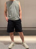 安踏運動(dòng)五分褲男2026夏季新款寬松梭織薄款直筒冰絲涼感速干透氣短褲 基礎黑-4 【 速干透氣熱賣(mài)夏季推薦】 XL (180) (適合140-160斤) 曬單實(shí)拍圖