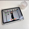 閃魔適用ipad air8/7/6保護套M4/M3通用11英寸ipad air8/7保護殼26/25/24款蘋(píng)果透明亞克力灰色 曬單實(shí)拍圖