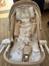 良良（liangliang）「26年新品」嬰兒推車(chē)涼席兒童推車(chē)墊子苧麻寶寶餐椅夏季冰墊透氣 天絲苧麻-音樂(lè )會(huì ) 75*35cm 曬單實(shí)拍圖