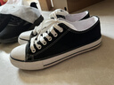 意利船長(cháng)休閑鞋男女經(jīng)典star帆布鞋低幫透氣運動(dòng)板鞋 A21203 黑色男款 42 曬單實(shí)拍圖