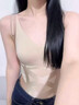 婷美X塑形無(wú)痕背心 帶胸墊塑身保暖上衣女士粉底液內衣收腹打底衣 隱形膚【收腹美體 塑形顯瘦】 L 【建議105--125斤】 曬單實(shí)拍圖