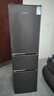 HYUNDAI（韓國現代）大容量雙開(kāi)門(mén)二門(mén)冰箱 家用中型小型電冰箱冷凍冷藏租房宿舍節能省電 242L灰【一級能效+三門(mén)三溫】 曬單實(shí)拍圖