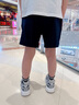 安踏（ANTA）兒童男童短褲五分褲2026春季新款青少年戶(hù)外運動(dòng)休閑寬松褲子 -1基礎黑 160 cm 曬單實(shí)拍圖