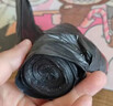 利得抽繩垃圾袋黑色45*50cm120只單面1.2絲免撕加厚款廚房用 曬單實(shí)拍圖