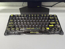 重力星球破繭75機械鍵盤(pán)電競游戲無(wú)線(xiàn)有線(xiàn)藍牙三模gasket客制化側刻辦公鍵盤(pán)GS K1 LITE 探索黑 曬單實(shí)拍圖