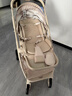 TianRui嬰兒推車(chē)高景觀(guān)可坐可躺雙向輕便折疊避震新生兒寶寶推車(chē)嬰兒車(chē) 二代旗艦版-卡布奇洛  皮質(zhì)頂棚 曬單實(shí)拍圖