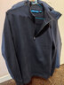十如仕長(cháng)袖t恤男半拉鏈輕衛衣秋冬打底衫商務(wù)休閑內搭上衣 半拉鏈款-黑色 S 曬單實(shí)拍圖
